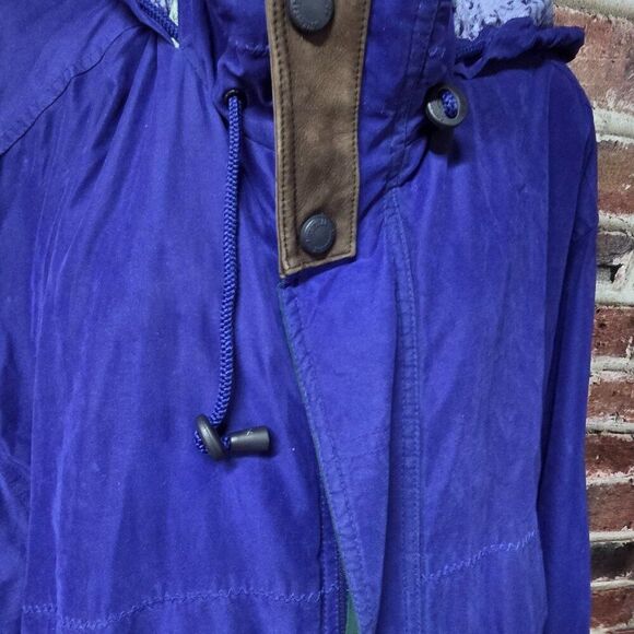 Vintage 90s Men's LONDON FOG Zip Up Hooded Windbreaker Jacket Large - Picture 5 of 8